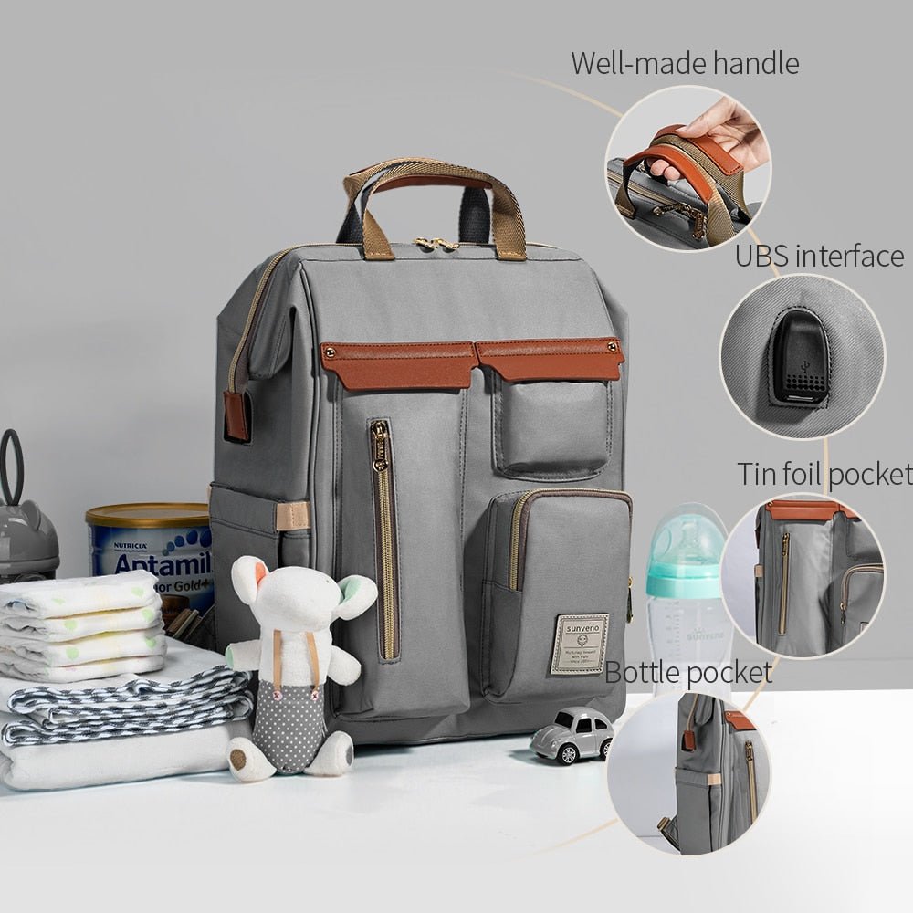The Ultimate Chic Diaper Bag - Diaper Bags - Babylooloo