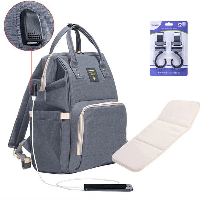 The Ultimate Original Diaper Bag - Diaper Bags - Babylooloo