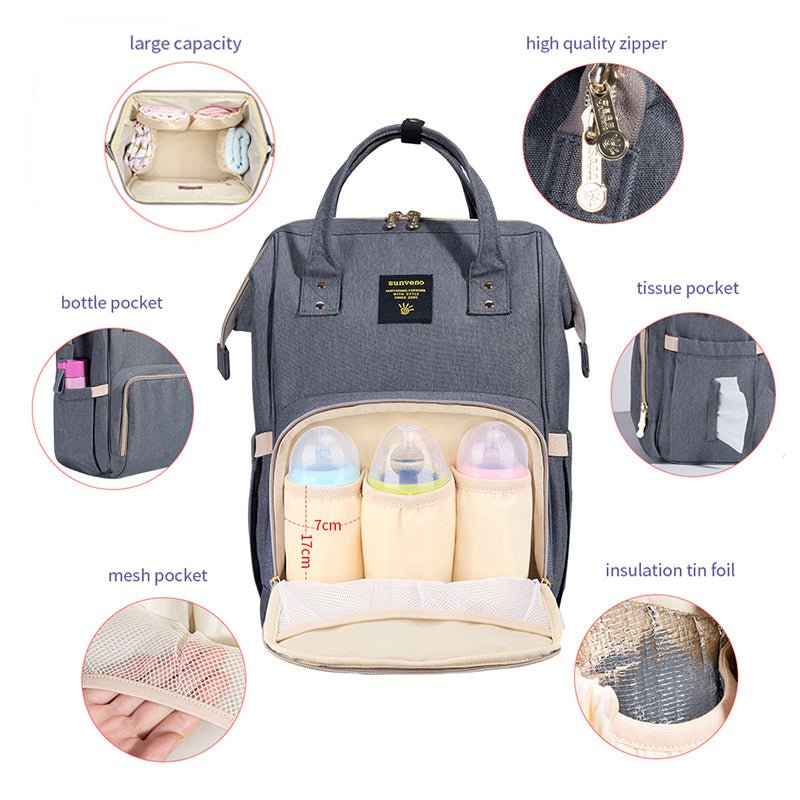 The Ultimate Original Diaper Bag - Diaper Bags - Babylooloo