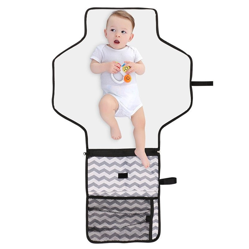 Portable Changing Pad with Pockets - Changing Pads & Covers - Babylooloo